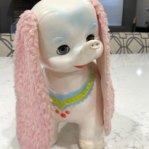 Vintage Edward Mobley Elephant Squeek Toy circa 1962